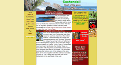 Desktop Screenshot of cushendall.info